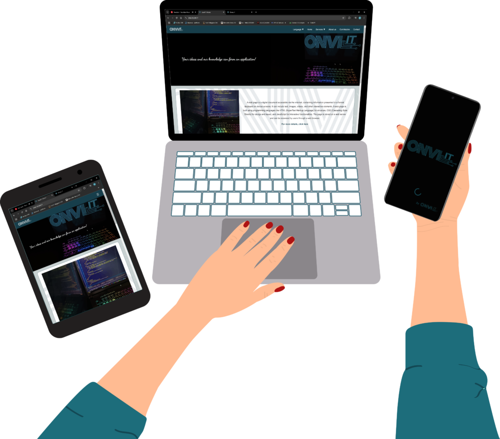 afacere prezenta website android